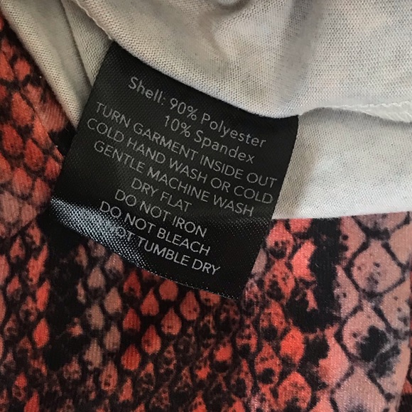 I.AM.GIA.NEW Bodysuit Snake Print Mock Neck Stretch Long Sleeve High Leg Animal - Picture 8 of 15